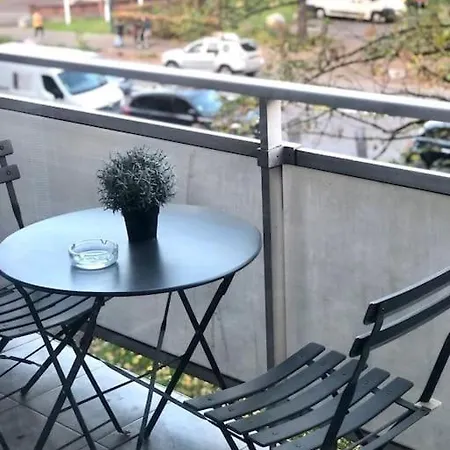 Apartamento Chanael - Central, Balcon